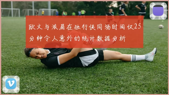 欧文与浓眉在独行侠同场时间仅25分钟令人意外的统计数据分析